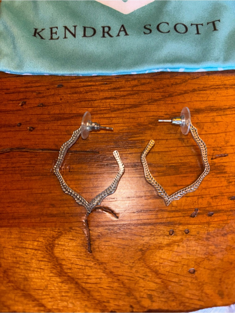 Kendra Scott Silver Earrings